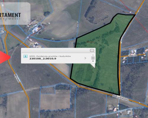 działka leśno rolna