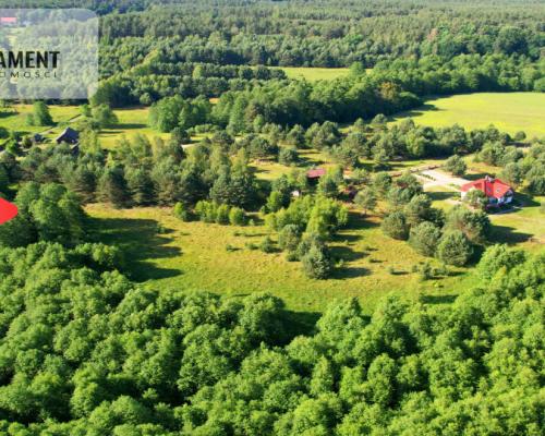 Tylko u Nas! Działka przy Wdzie w Borach Tucholski