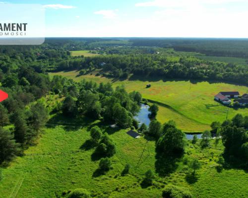 Tylko u Nas! Działka przy Wdzie w Borach Tucholski