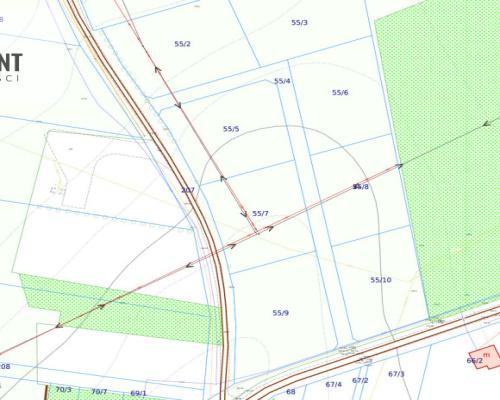Działki Usługowo - Przemysłowe, symbol 34 SP.