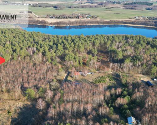 dwie działki po 1522m2 NAD JEZIOREM