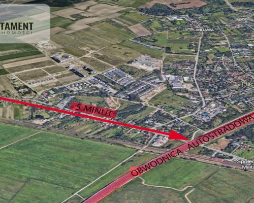 Działka inwestycyjna z szybkim dostępem do AOW