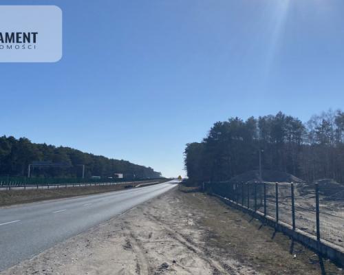 Działka inwestycyjna przy DK10