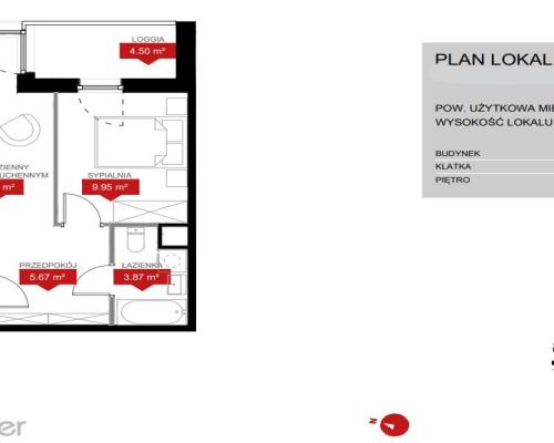 Mieszkanie 2-pokojowe nad rzeką!