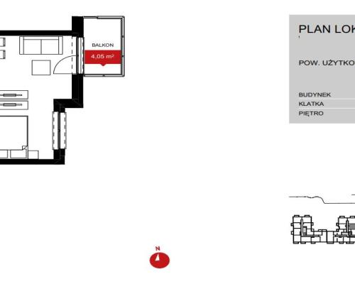 Kawalerka z sypialnią i WIDOKIEM NA RZEKĘ!