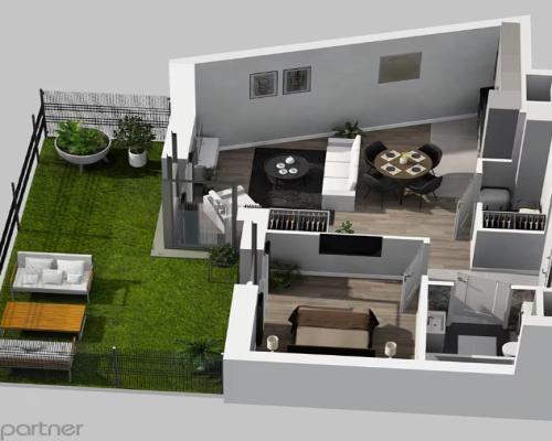 Mieszkanie z ogródkiem nad rzeką!