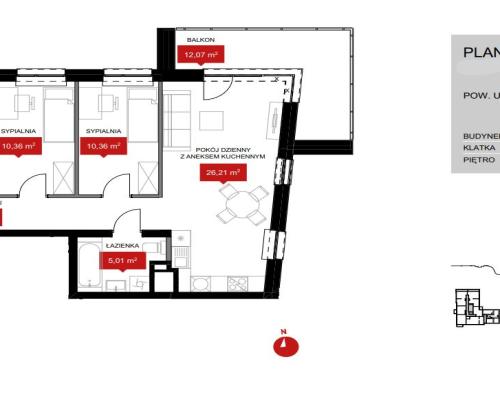 Mieszkanie z widokiem na rzekę i z dużym balkonem!