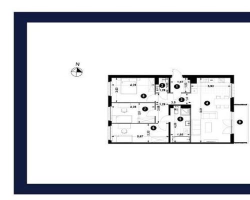 Mieszkanie w szeregu! OKAZYJNA CENA!