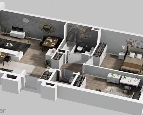 Mieszkanie 3-pokojowe z WIDOKIEM NA RZEKĘ!