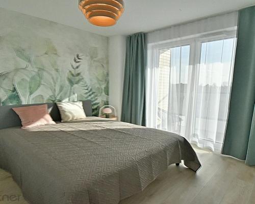 Pachnące nowością 2 pokoje z balkonem, ciche