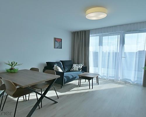 Pachnące nowością 2 pokoje z balkonem, ciche