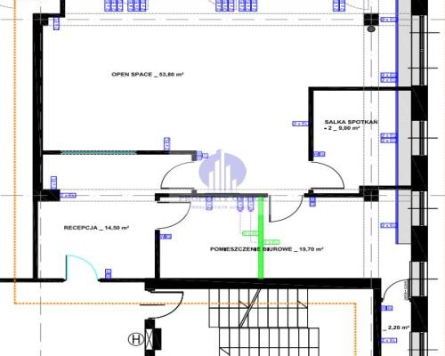 Mokotów : lokal biurowy na wynajem