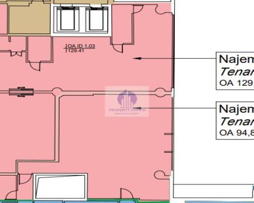 Mokotów: lokal biurowy na wynajem