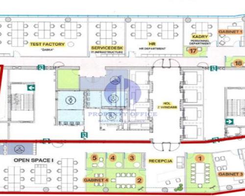 Wola: lokal biurowy na podnajem