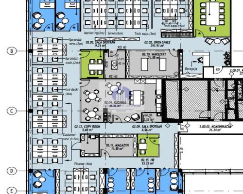 Włochy: lokal biurowy na wynajem