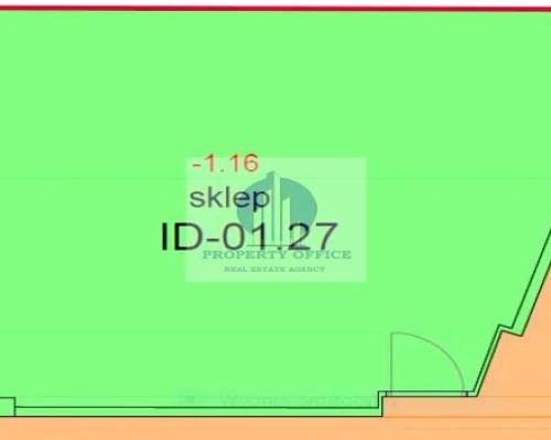 Śródmieście: lokal handlowo-usługowy na wynajem