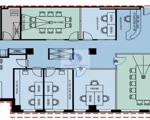 Śródmieście: lokal biurowy na wynajem