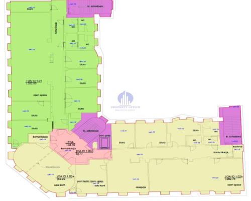 Śródmieście: lokal biurowy na wynajem