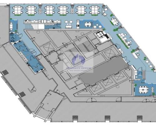 Wola: lokal biurowy o pow. 1008 m2