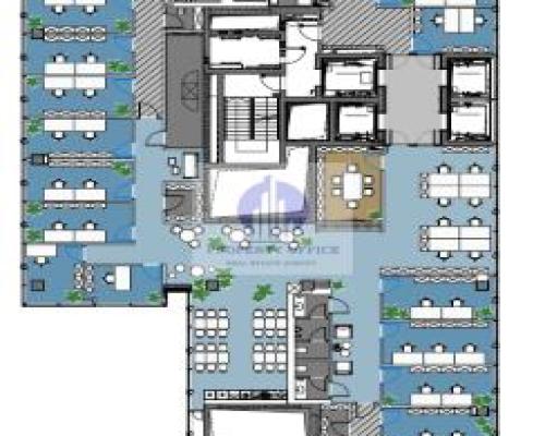 Wola: lokal biurowy o pow. 1008 m2