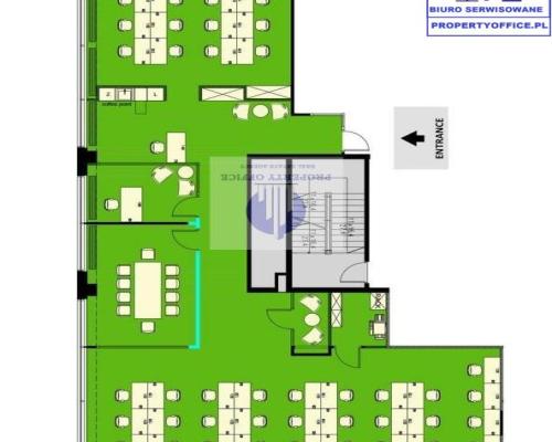 Mokotów: umablowane biuro na wynajem