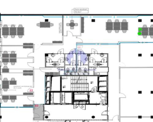 Warszawa Centrum-lokal biurowy 259m2 na wynajem