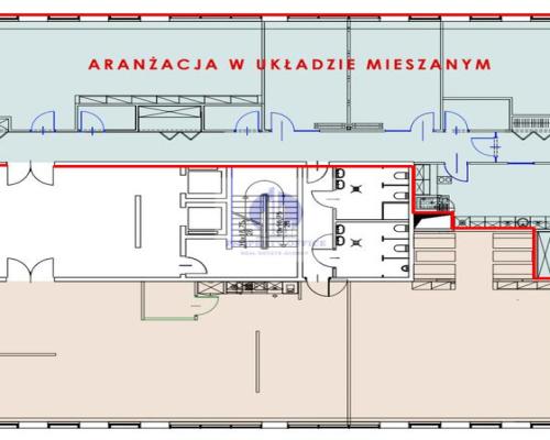 Ochota: lokal biurowy 368 m2 na wynajem