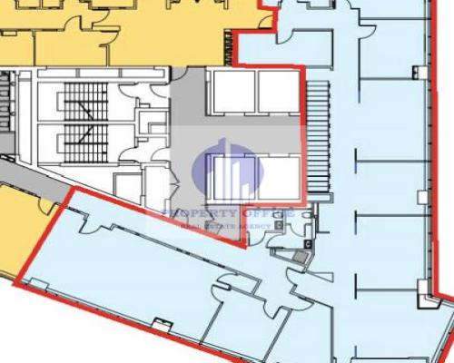 Śródmieście: lokal biurowy 403,49m2 do podnajmu