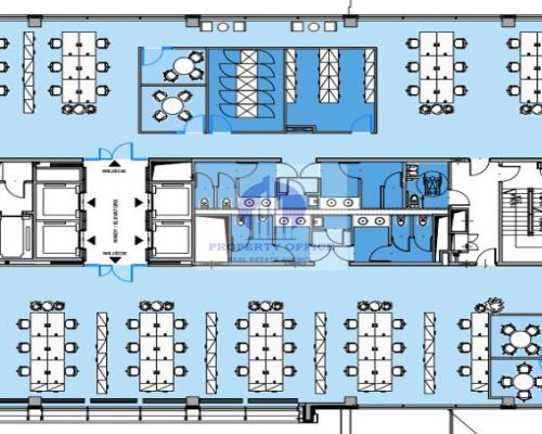 Mokotów: lokal biurowy 1173m2 na wynajem