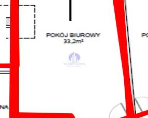 Mokotów: lokal biurowy 38,84 m2 na wynajem