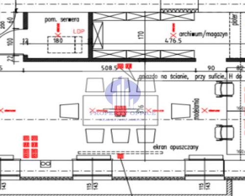Mokotów: lokal biurowy 50,37m2 na wynajem