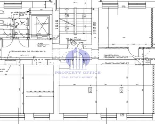 Mokotów: lokal biurowy 224,62m2 na wynajem