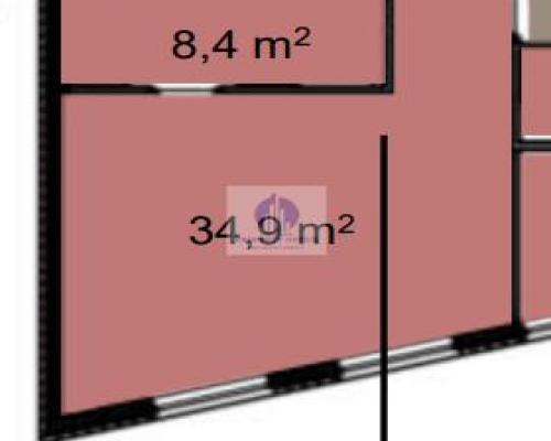 Mokotów: lokal biurowy 50,66 m2 na wynajem