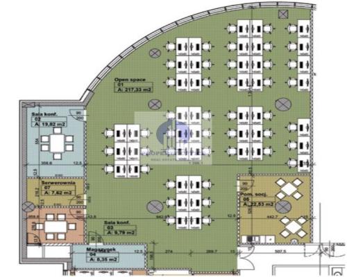 Ochota: lokal biurowy 300m2 do wynajęcia