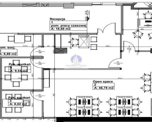 Ochota: lokal biurowy 110m2 do wynajęcia