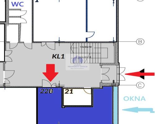 Bielany: magazyn 38,85 m2 do wynajęcia