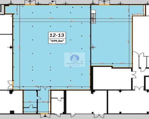 Bielany: magazyn 599,30 m2 na wynajem