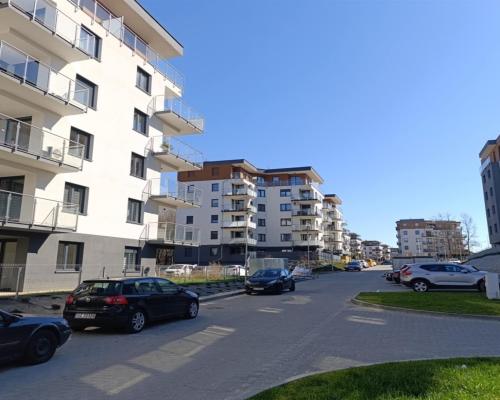 Apartament z tarasem w nowym budownictwie