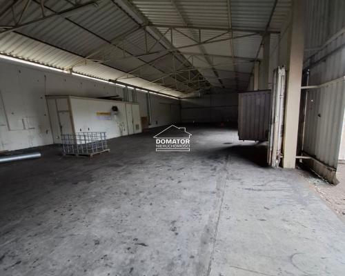 Hala + pomieszczenia biurowe