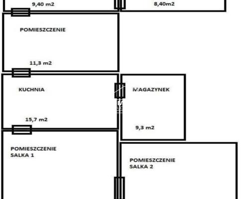 Do wynajęcia lokal użytkowy - 107,6 m² - 25 zł/m² netto - Bydgoszcz, osiedle Glinki   Na wynajem przestronny lokal