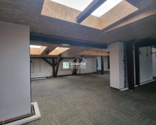 Loftowe poddasze usługowe na wynajem .