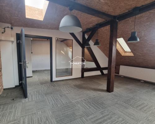 Loftowe poddasze usługowe na wynajem .