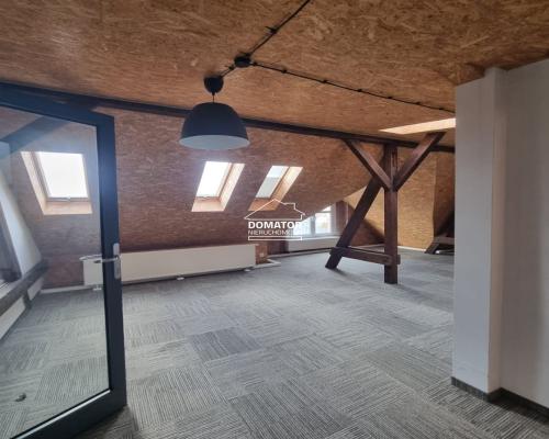 Loftowe poddasze usługowe na wynajem .