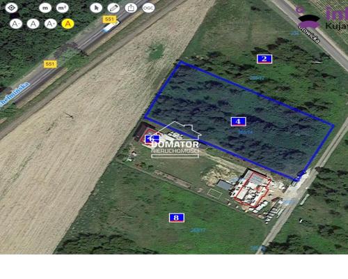 Działka na sprzedaż, 2132 m2, Dąbrowa Chełmińska