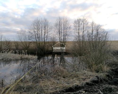 Działka rekreacyjna z własnym stawem