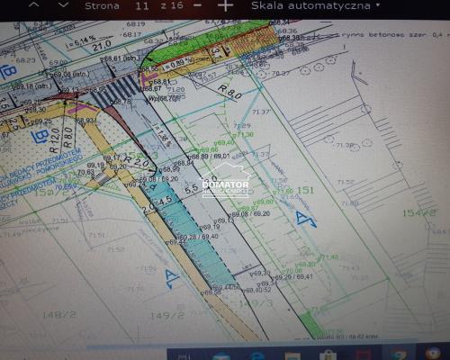 Działka uslugowa z gotowym projektem