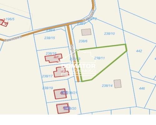 Działka 1921 Zielonka