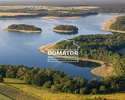 Działka z linią brzegową jeziora 4200 m2!