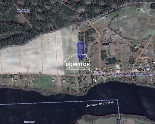 DZIAŁKA W BORACH TUCHOLSKICH! Polecam piękną działkę w Borach tucholskich, blisko Jeziora Branickiego. Działka budowlana o pow