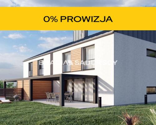 Nowoczesny bliźniak z garażem i działką 7ar